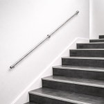 스텐 계단손잡이 핸드레일 노약자용 손잡이 SUS304 32파이 단구2 32파이 1개 1개