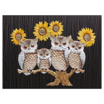 케이엠데코 인테리어액자 해바라기고목부엉이 특대 개업선물그림