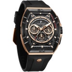 PC PARAS 크라운 남성 럭셔리 토나우 시계 쿼츠 일본 무브먼트 방수 야광 스포츠