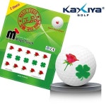 골프볼 데코 스티커 장미 잔디용 퍼팅용 골프공 꾸미기