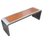 야외 벤치 방부목 목재 학교 정원 정류장 철제 공원