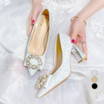 프로포즈 스틸레토 웨딩 슈즈 240