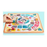 탑브라이트 온가족 주사위놀이 원목보드판 게임 초등학생 어린이 1개