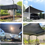 정원용 준고고 40 그늘막 천 6 5X6 5피트 온실용 식물 선블록 메쉬 방수포 채소 꽃 오이 상추 토마토 자외선 차단제 6 5X6 5 FT