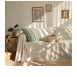 베베데코 베베데코 베이직 쇼파커버 ALL CREAM 3 4인용 360 x 220 cm 1개