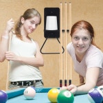 겔린 벽걸이 콘 초크 홀더 5개의 큐 홈이 우드 풀 핸드 당구장 테이블 액세서리 바 클래식 스타일 Classic Style