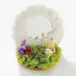 풀꽃정원 거울 만들기 키트 집콕놀이 유치원 초등 노인 봄만들기 모스 원예 체험활동