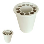 뮤 원형함 심플 코스마우산꽂이 꼬지 보관함