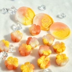 공예 소품 세트 장식 부자재 만들기 모란12개 100PC