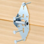 홈 마스터 하드웨어 1팩 차고 문 힌지 1 헤비 듀티 14 게이지 스틸 부품 아연 도금 - 주거용 경량 상업용 교체 1 1 Pack