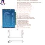 Nema 17 23 24 AC18 80V 2상 클로즈드 루프 스테퍼 모터 드라이버 42모터 57모터 60모터용 HB808C