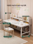 학생 책상 1인용 초등학교 데스크 컴퓨터 의자 세트 교실 학습 테이블