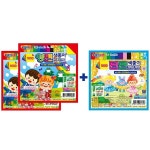 이노아트1574 종이나라 72매 학습교재용 양면 단면 2 1 색종이