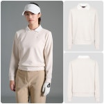 빈폴골프 빈폴골프 25 여성 안기모 블루종핏 긴소매 티셔츠 - M 594132