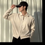 딥인어스 코듀로이 투웨이 보테카라 집업 니트가디건