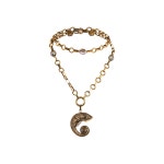 에트로 NECKLACE WITH PAISLEY PARROT AND CRYSTALS WF5C0052AM064