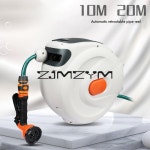 자동 되 호스 릴 7 패턴 노즐 워터 정원용 느린 리턴 시스템