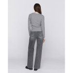 지오다노 2026 NEW 여성 립 헨리넥 긴팔티셔츠