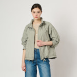 BCBG BCBG 하이넥 셔링 점퍼 B4M3R153