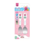 핑크퐁 꼬마스푼포크세트