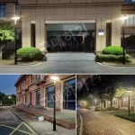 태양광 가로등 3미터 야외 정원 조명 전원유형클라우드링따뜻한조명6m기둥포함