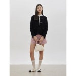 씨씨콜렉트 라운드넥 버클 장식 자켓 C261MSF103