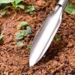 미니 정원 모종삽 스테인리스 화초 분갈이 도구 소형 원예