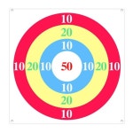 던지기 과녁판 1 5m 오재미 신발양궁 과녁 DD-12758