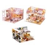 다양한 인테리어 미니어처 건축 DIY 모형 꾸미기 세트