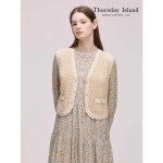 써스데이아일랜드 트위드 스칼럽 T242MVT136W P416674201