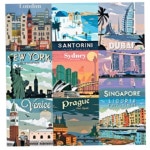 그림 그리기세트 세계명소 일상드로잉 집에서취미 성인취미미술 퇴근후취미