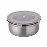 스텐락 원형 11호 3 3L 스텐원형찬통 스텐통