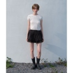 튜드먼트 셔링 미니 스커트 1915213