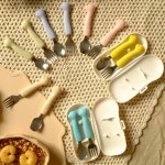 티지엠 DUGNMARKT 24E 티지엠 유아 수저포크세트 1개 곰돌이 -