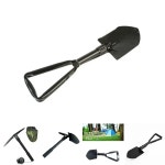 한신 야전삽 다목적 멀티 차박 레저 낚시 원예 정원 비상용 야영 조경 텃밭 농장 등산 접이 HS-YS505