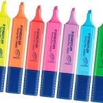 올핀 스테들러 형광펜 364-3 하늘 - 개 1개입 하늘 364-3 1EA