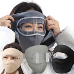 핫따숨 캐나다 고글마스크 겨울 방한 안면 고글 마스크 귀마개 랜덤 4종