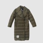 아디다스 오리지널 필로우 롱 패딩 트렌치 코트 H6473