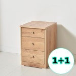무지스 1 1 LPM 보조서랍장 400 오크 H5250