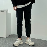 이브컴퍼니 남녀공용 스판 밴딩 코튼 면 카고조거팬츠 1669 36