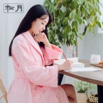 송월타올 40수 컬러 가운 1매 샤워로브 물기제거 목욕수건 나이트가운 샤워타월 호텔가운 선물 샤워가운