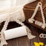 캠핑만들기 실매듭키트 마크라메 캠핑휴지걸이 만들기키트 체험교육 관찰