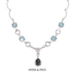 안나앤폴 밀키 아쿠아 목걸이 CN103001B