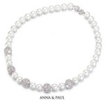 안나앤폴 화이트펄 목걸이 CN103002A