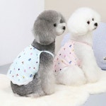 강아지옷 파스텔톤 면원단 반려견 나시티셔츠 강아지옷 강아지의류 강아지봄옷