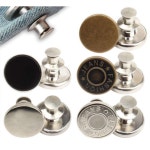 이동식 바지 단추 청바지 허리 사이즈 조절 스냅핀 만능 바지핀 버클 1개 A0782