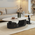 세라믹 소파테이블 좌식 소파거실 쇼파테이블 기본형 1개 프레임 120 오프화이트 50