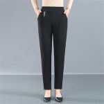 TKX 여성용 하이웨이스트 캐주얼 팬츠 봄가을 슬랙스 데일리핏