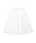 LEE 우먼 프릴 롱 스커트 LE2601SR01WH