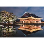 500피스직소퍼즐 경복궁 경회루의 야경 풍경 액자선택 PK500-3516
